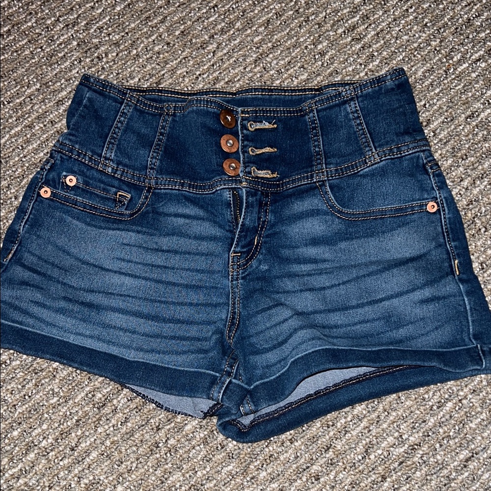 Denim High-Waisted Women Shorts